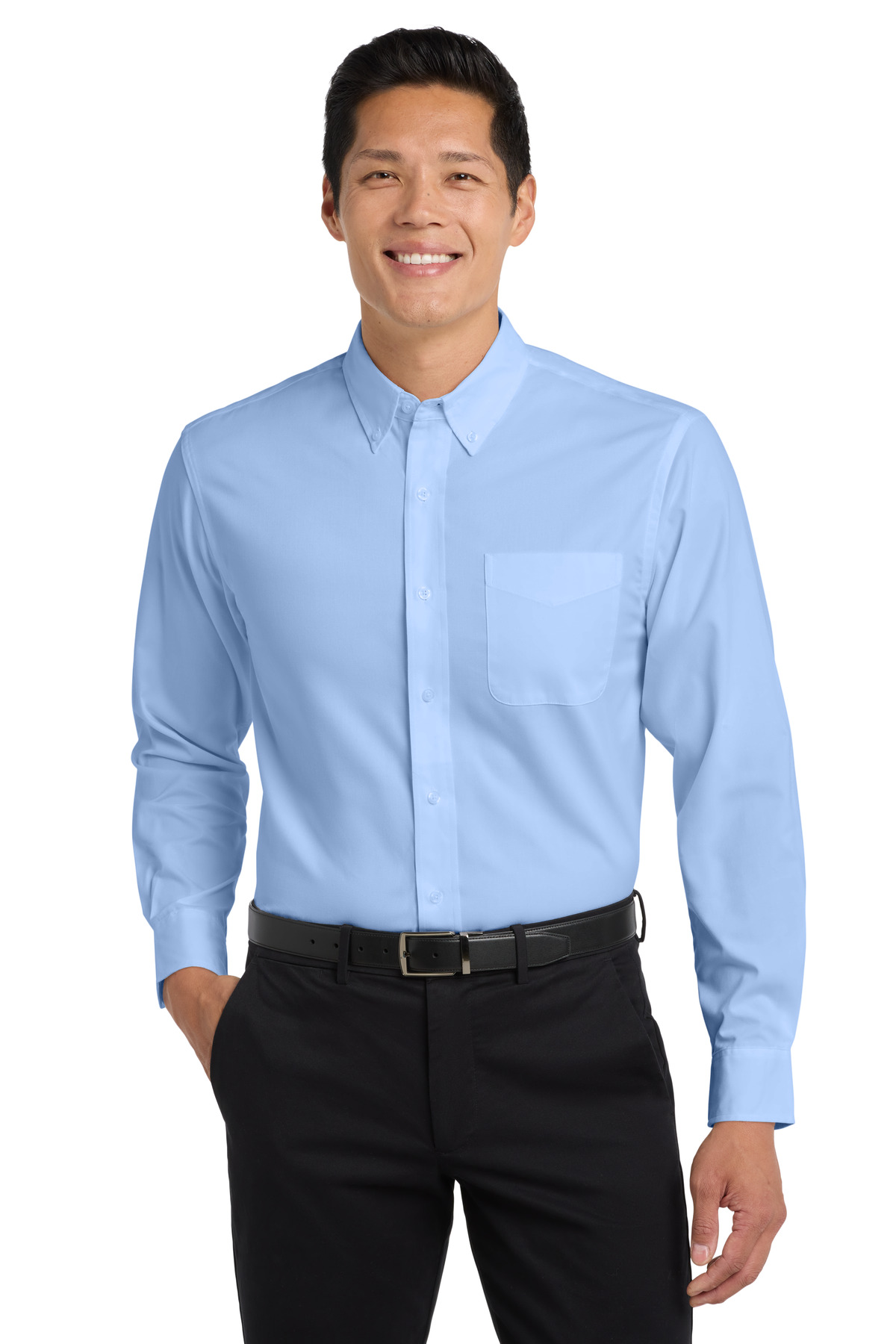 Port Authority® Tall Long Sleeve Easy Care Shirt. - Image 6