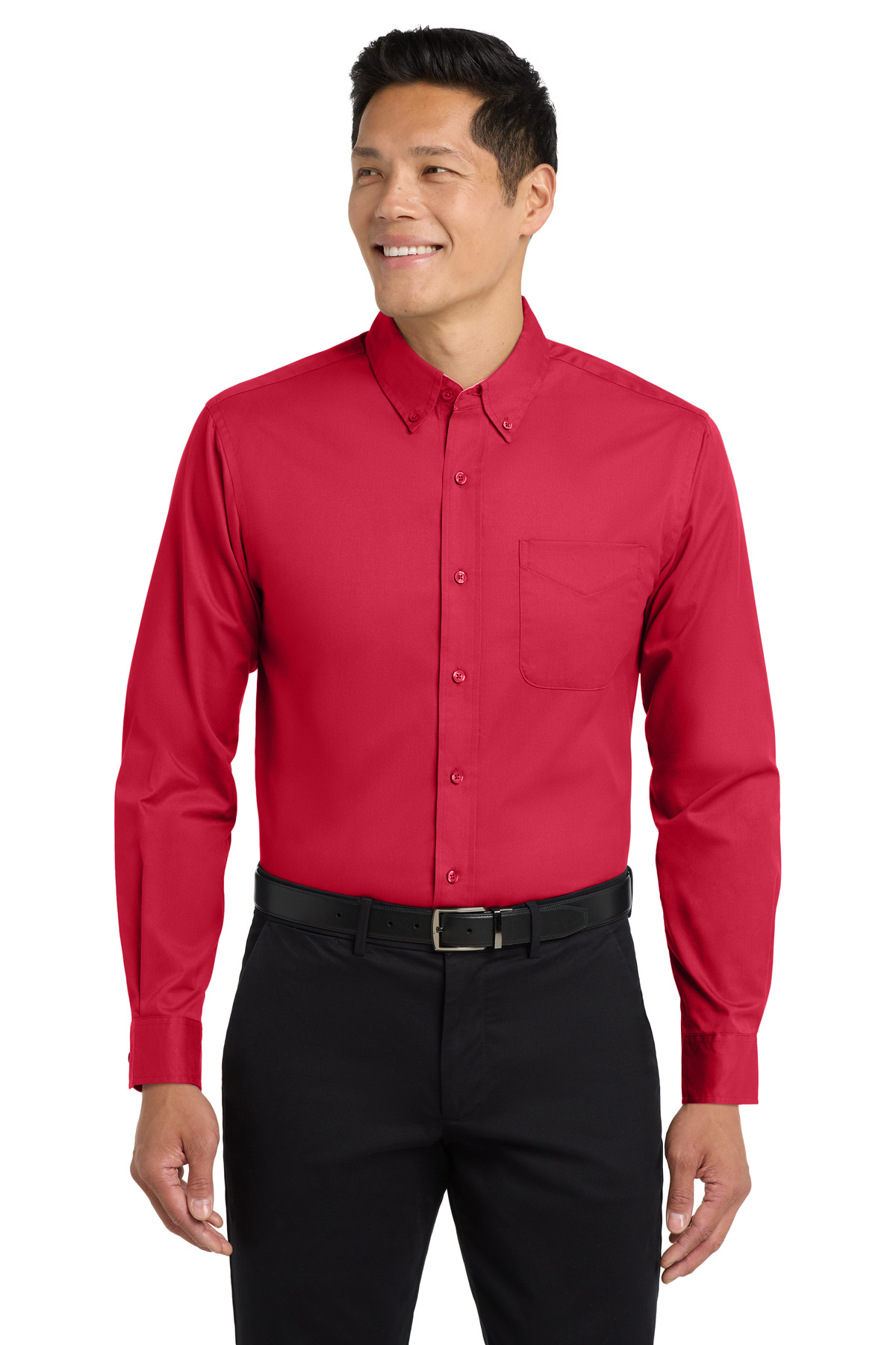 Port Authority® Tall Long Sleeve Easy Care Shirt. - Image 4