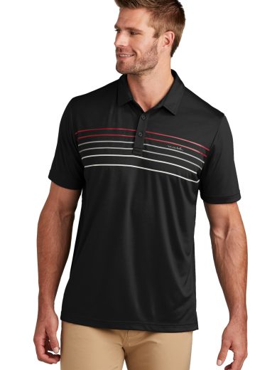 TravisMathew Coto Performance Chest Stripe Polo