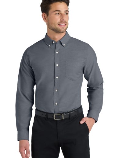 Port Authority® Tall SuperPro™ Oxford Shirt.