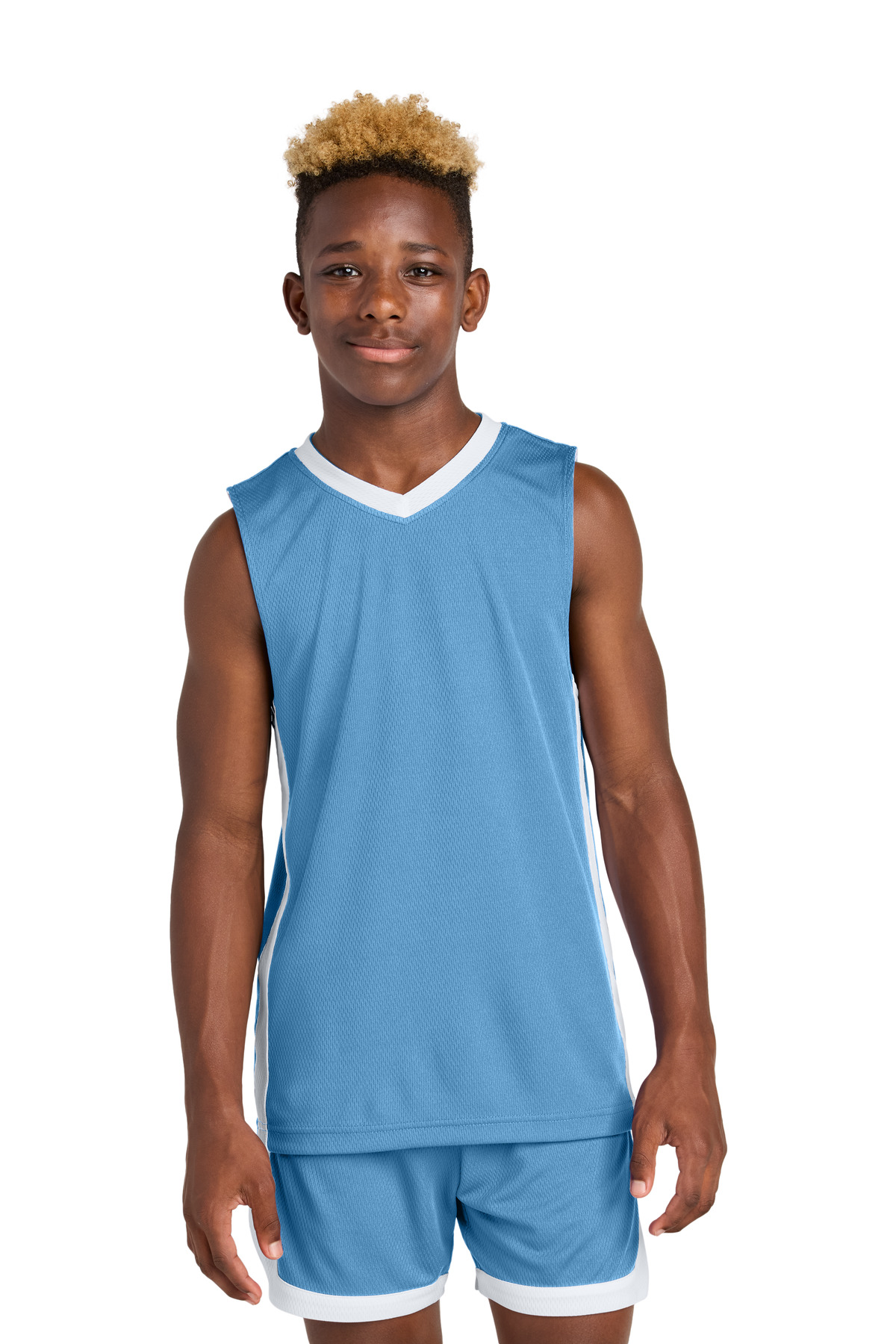 Sport-Tek® Youth Rival Basketball Rev Jersey - Image 2