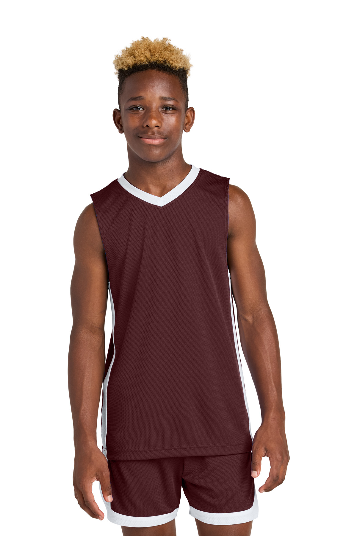 Sport-Tek® Youth Rival Basketball Rev Jersey - Image 6