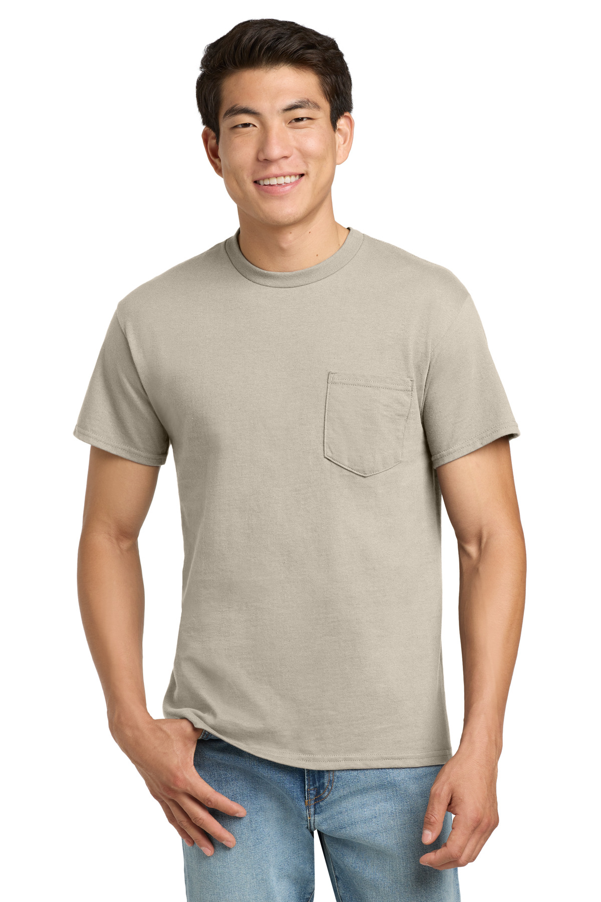 Gildan® - Ultra Cotton® 100% US Cotton T-Shirt with Pocket. - Image 6