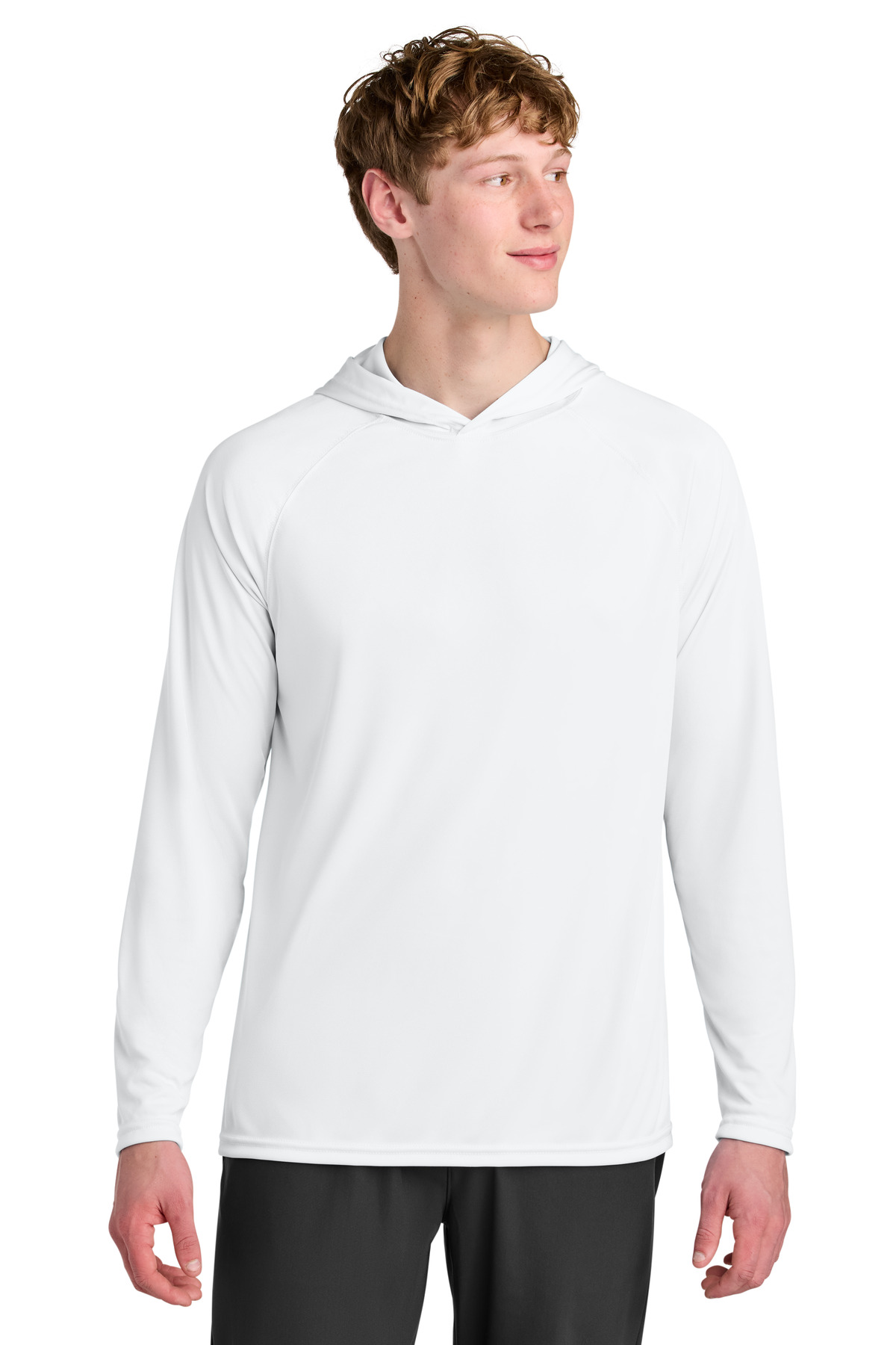 A4 Cooling Performance Long Sleeve Hooded Tee - Image 2