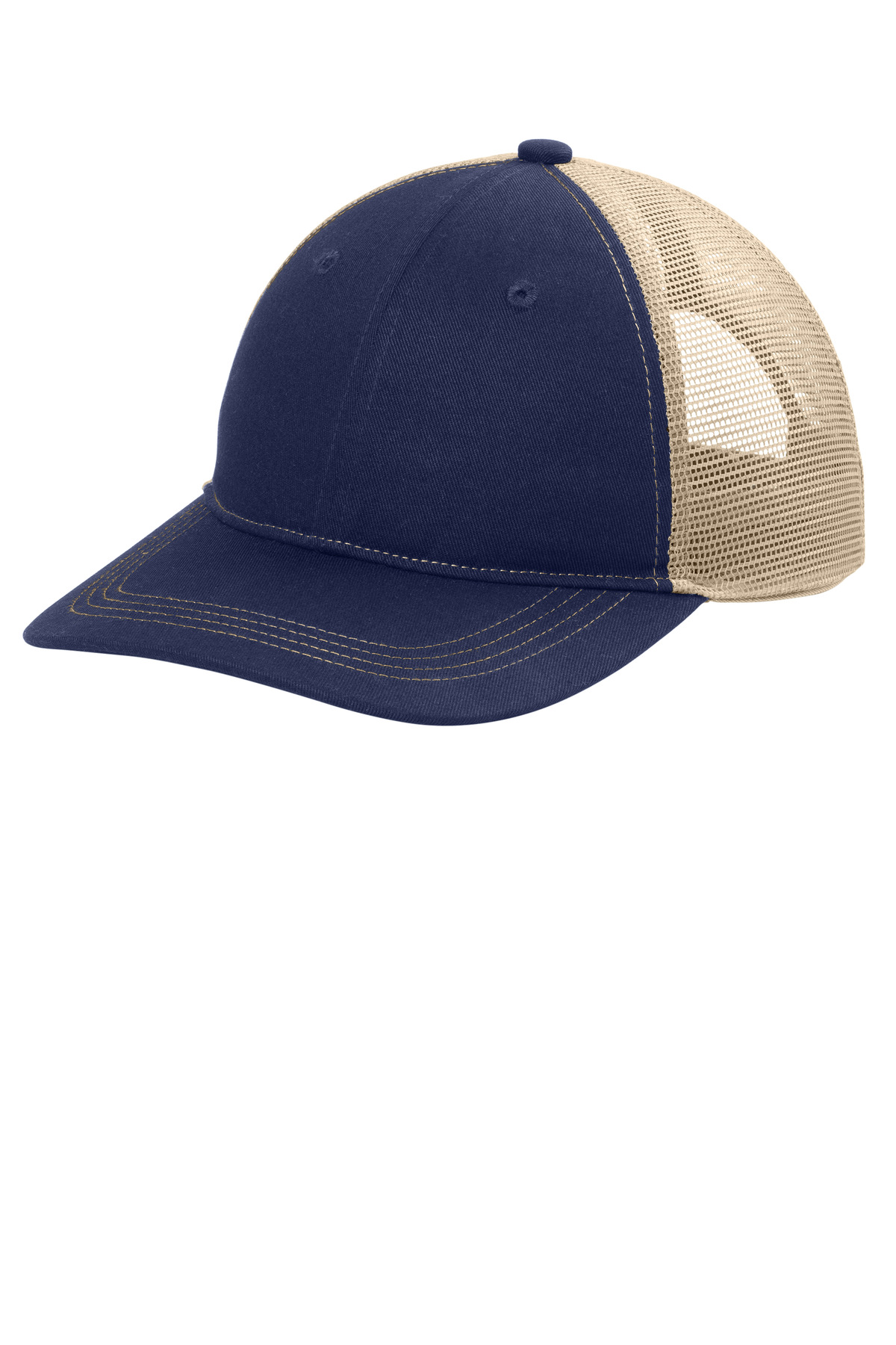 Port Authority® Unstructured Snapback Trucker Cap - Image 3