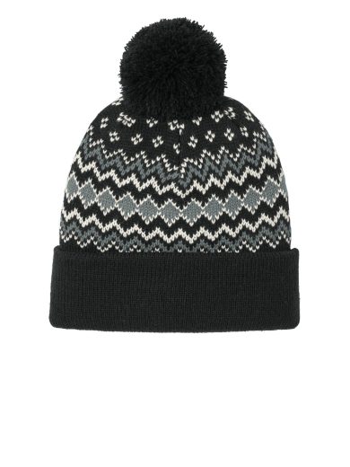Port Authority® Alpine Pom Beanie