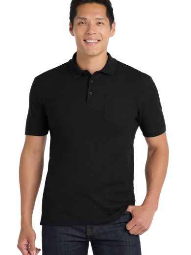 Port Authority® Core Classic Pique Pocket Polo.