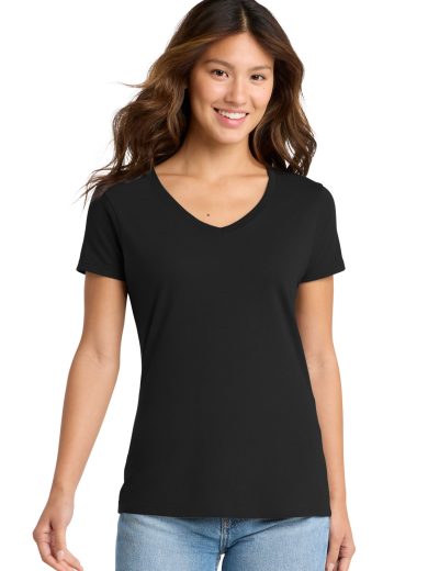 Port & Co™ Women's Fan Favorite V-Neck Tee.
