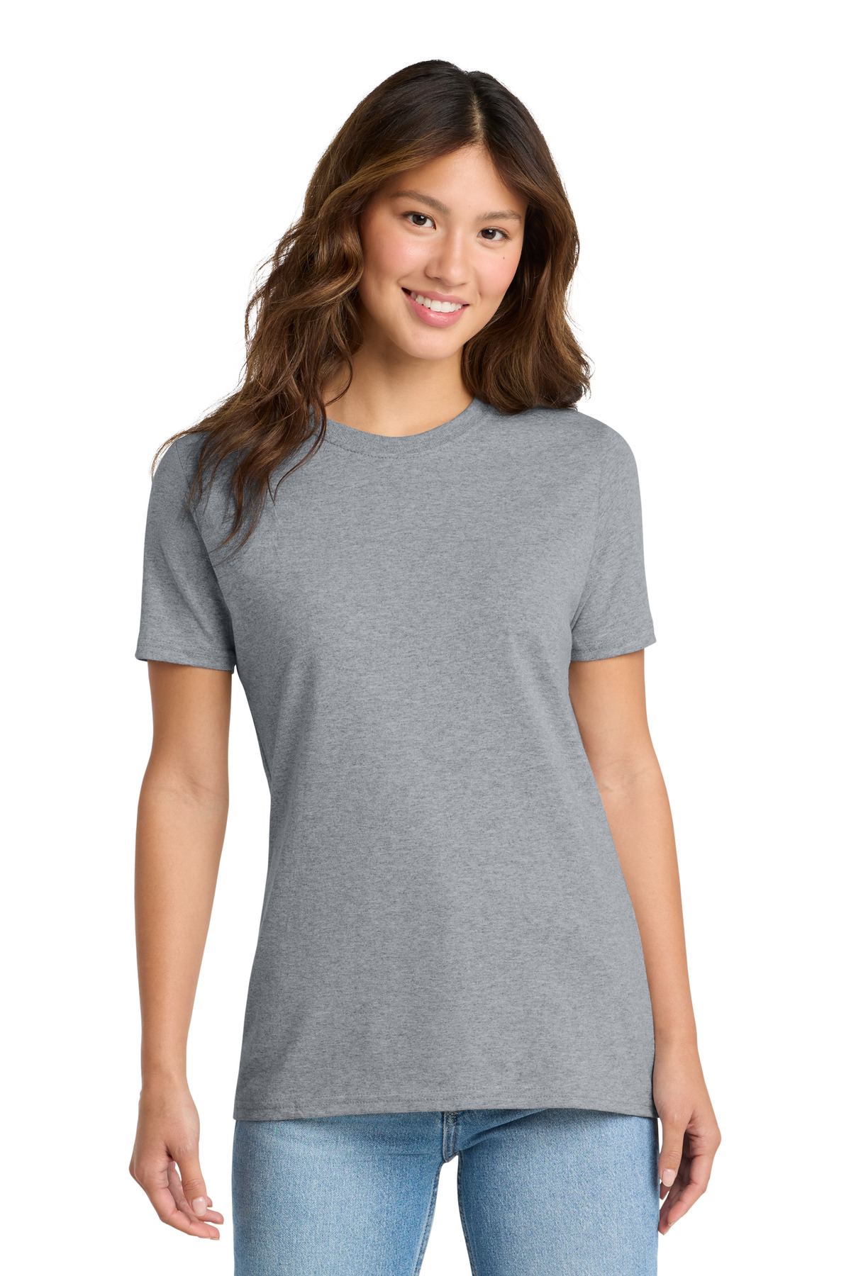 Port & Co™ Women's Core Cotton Tee. - Image 5