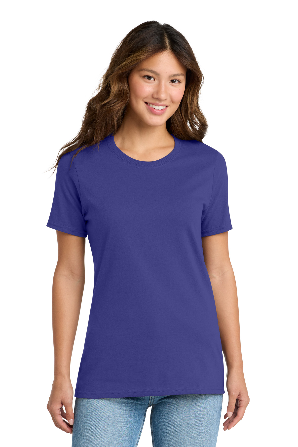 Port & Co™ Women's Core Cotton Tee. - Image 11
