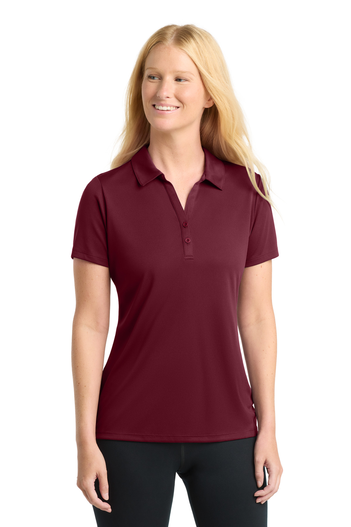 Sport-Tek ® Women's PosiCharge ® Competitor ™ Polo. - Image 7