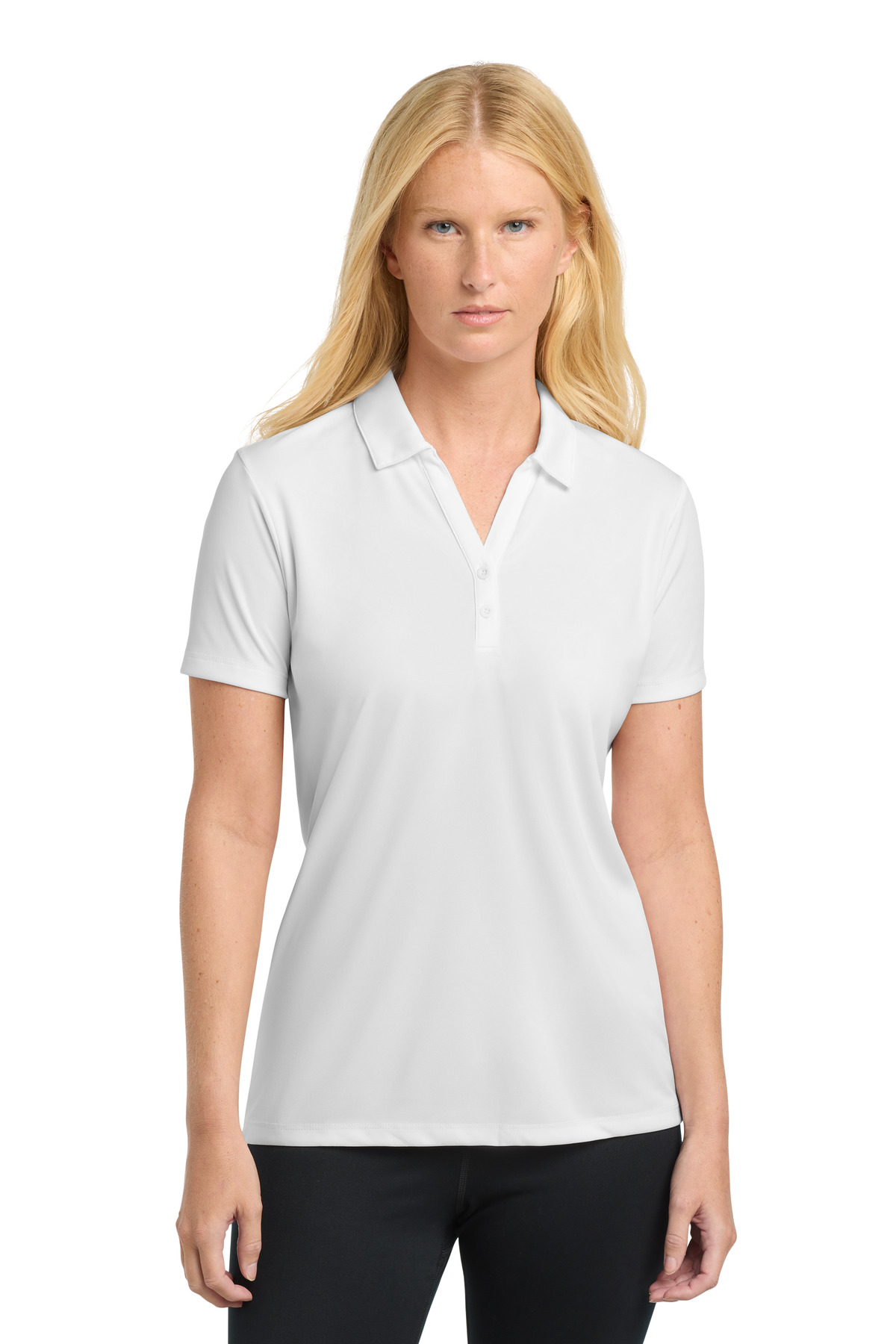 Sport-Tek ® Women's PosiCharge ® Competitor ™ Polo. - Image 2