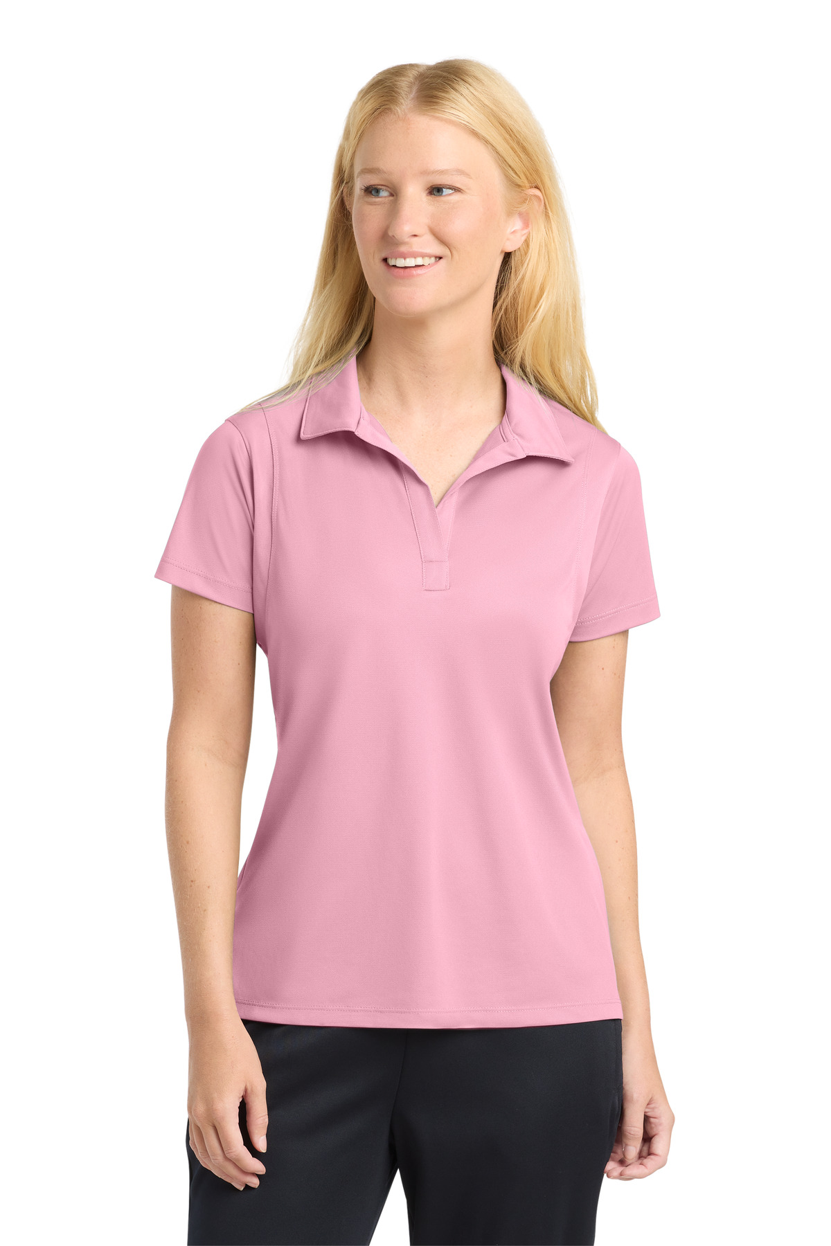 Sport-Tek® Women's Micropique Sport-Wick® Polo. - Image 9