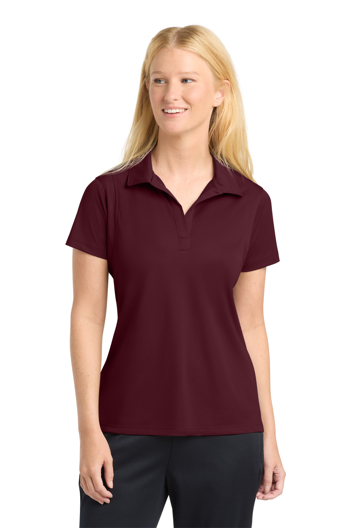 Sport-Tek® Women's Micropique Sport-Wick® Polo. - Image 7