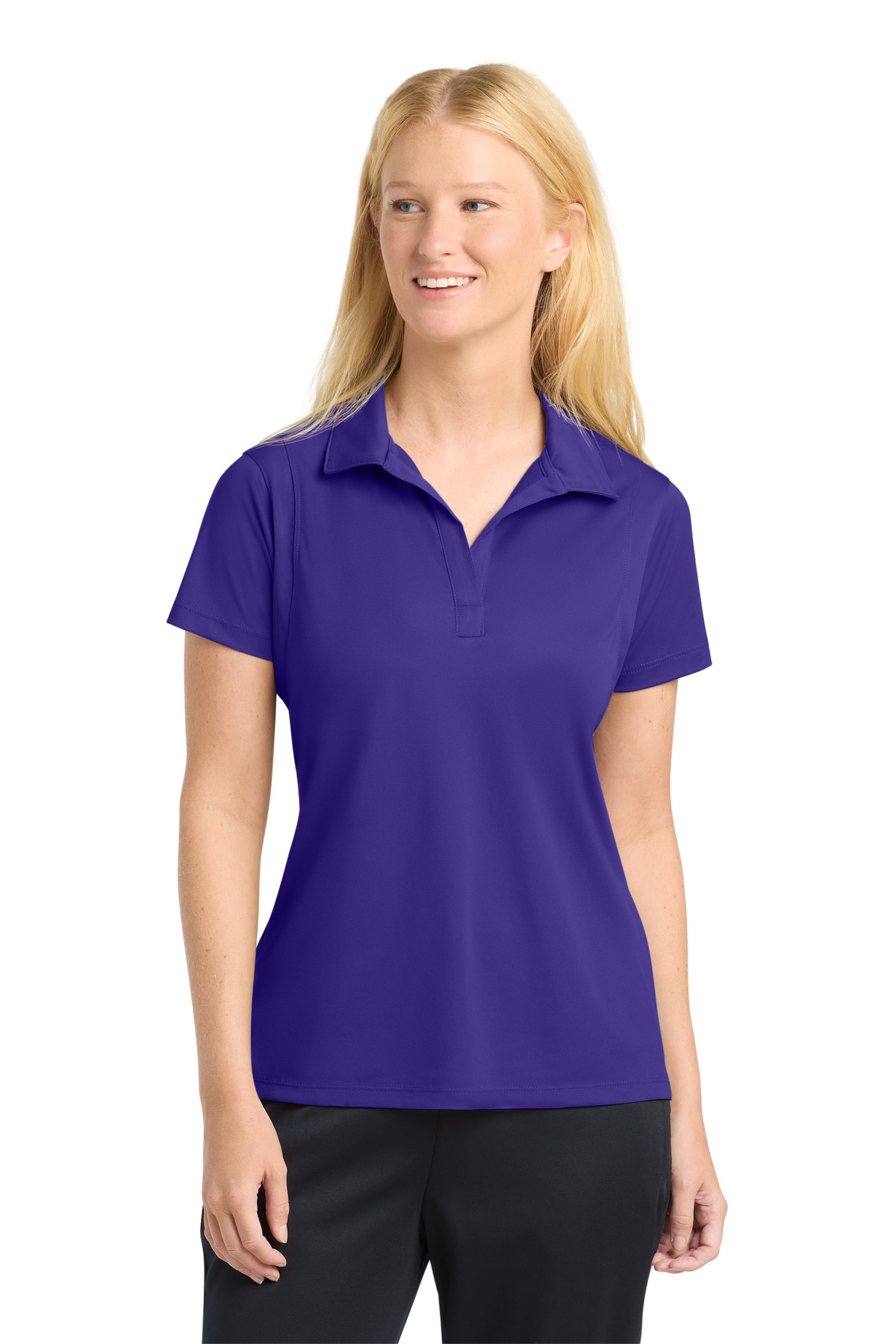 Sport-Tek® Women's Micropique Sport-Wick® Polo. - Image 11