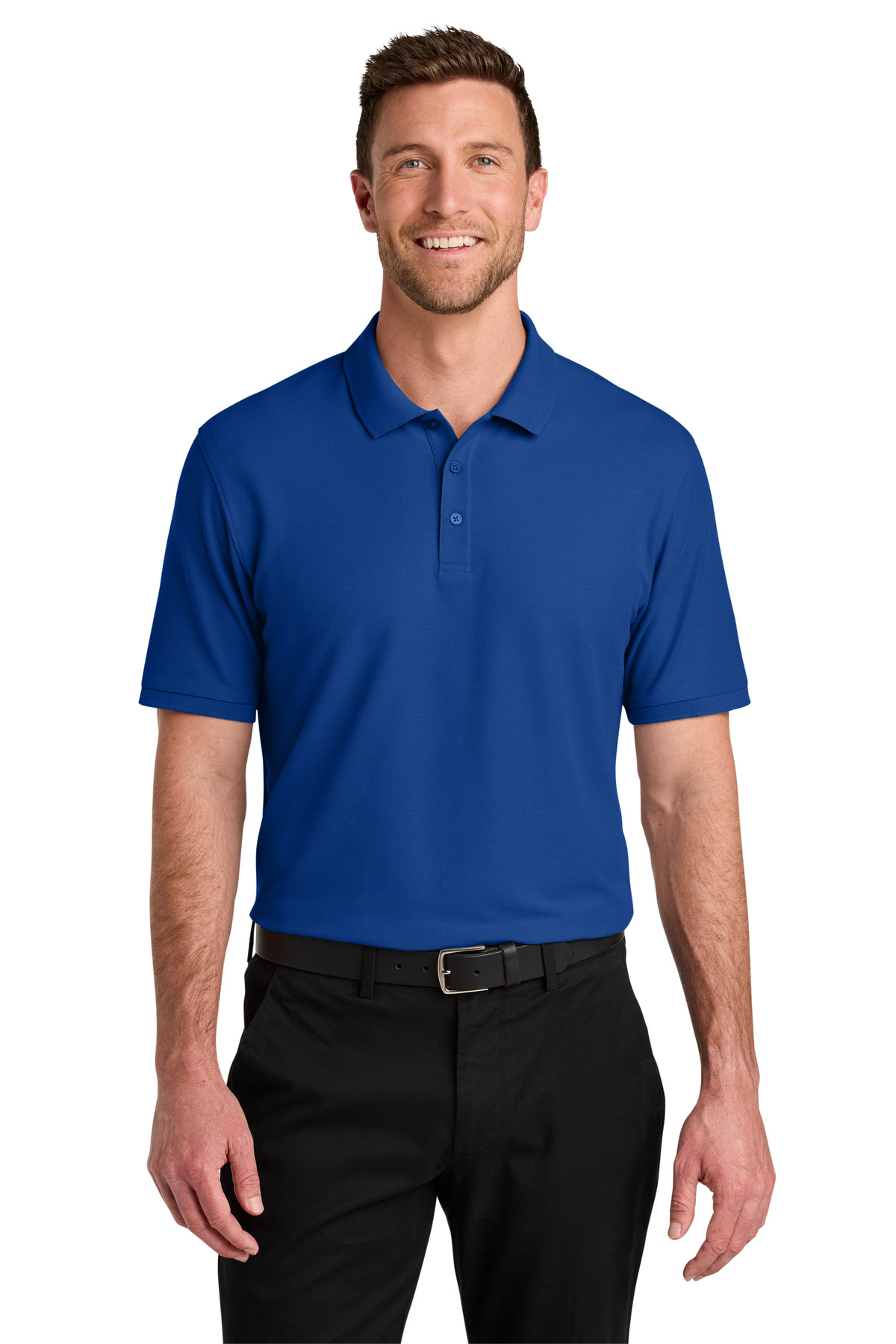 Port Authority® Tall Wearever Signature Pique Polo - Image 5