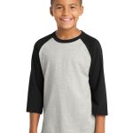 Sport-Tek® Youth Colorblock Raglan Jersey.